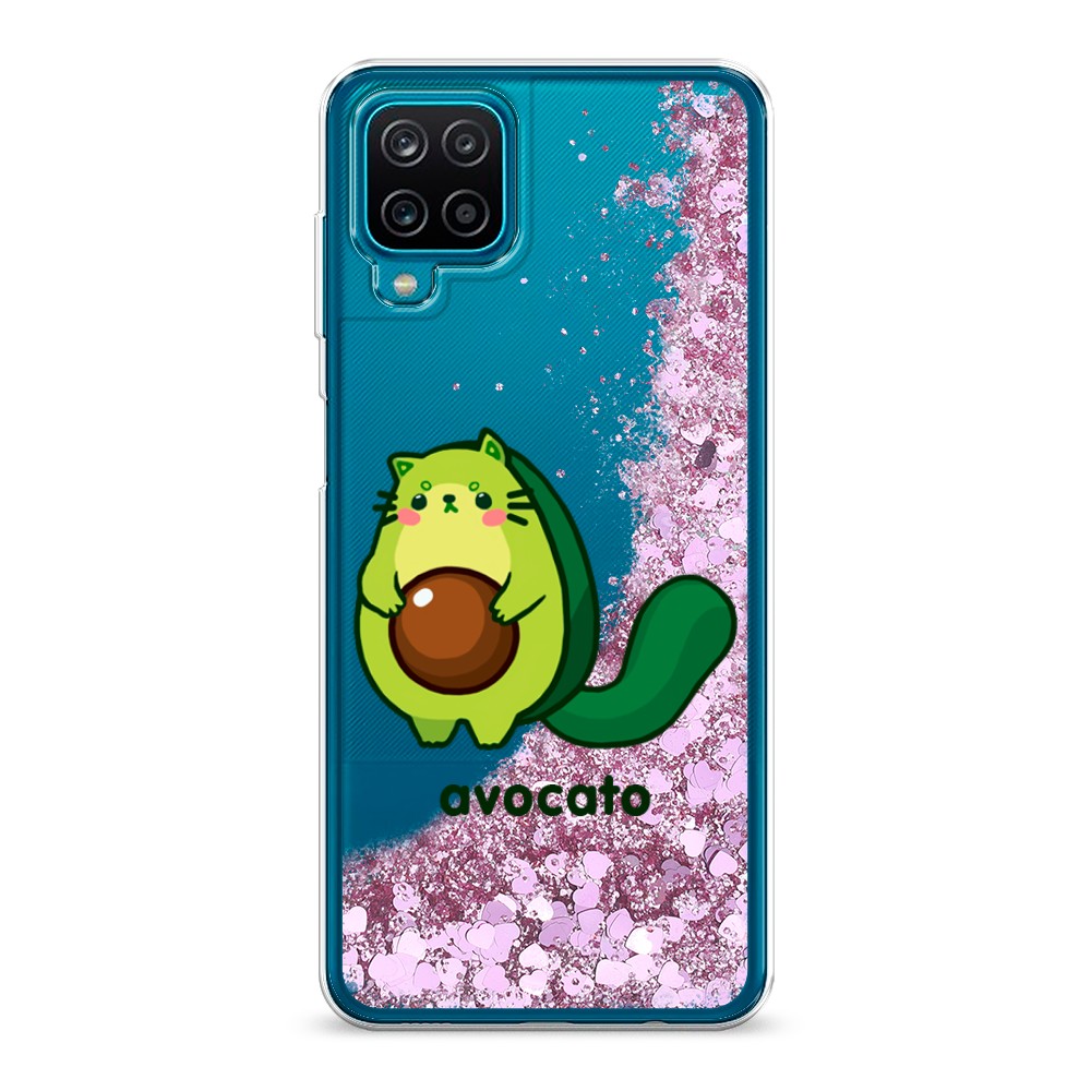

Жидкий чехол с блестками "Avocato" на Samsung Galaxy A12