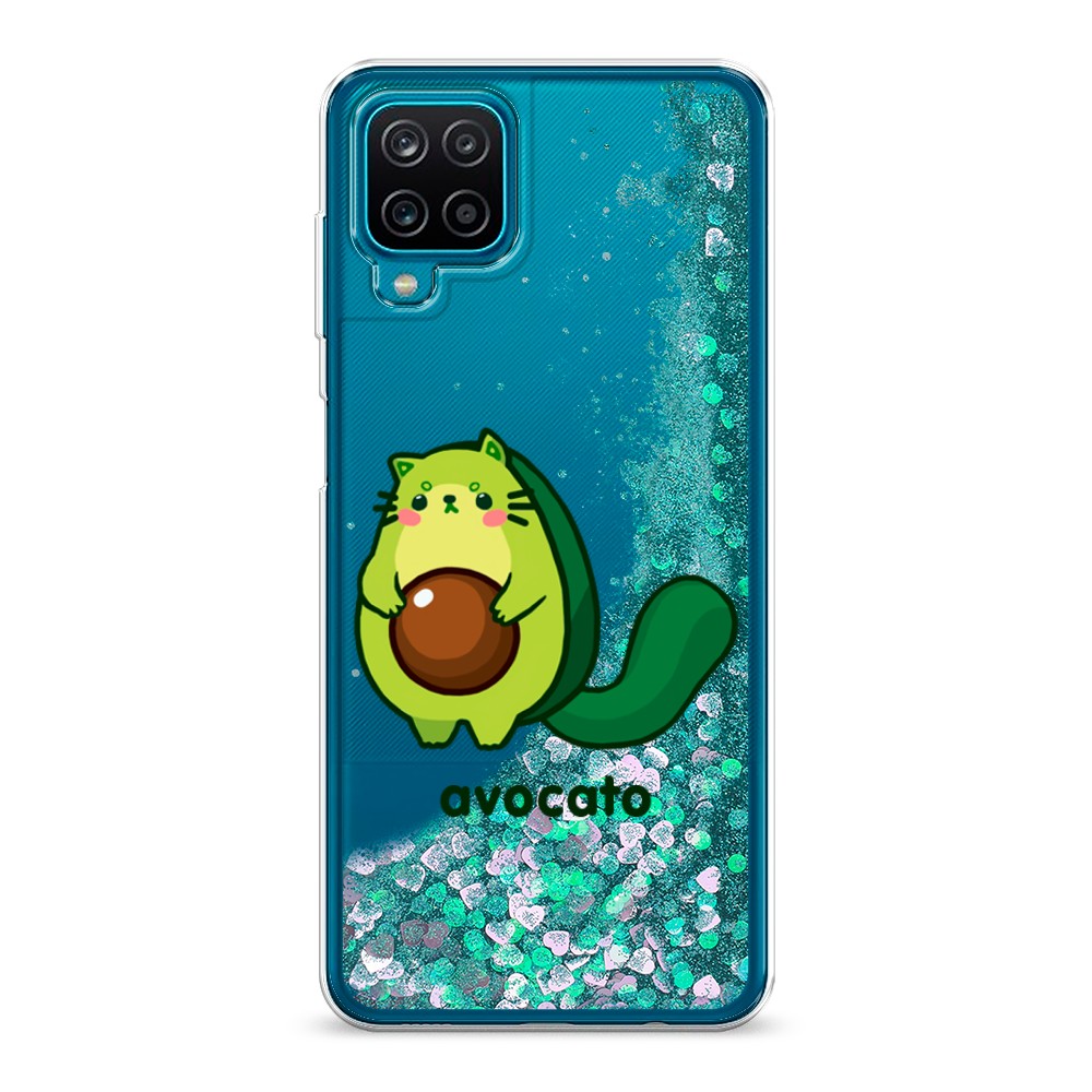 

Жидкий чехол с блестками "Avocato" на Samsung Galaxy A12, 2101695-1