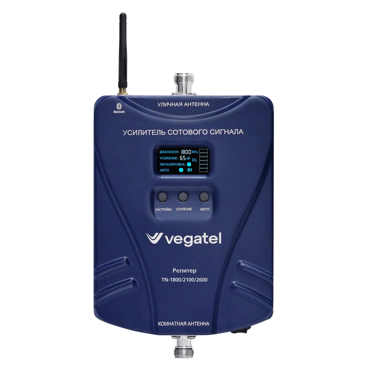 Репитер сотовой связи 2G/3G/4G VEGATEL TN-1800/2100/2600