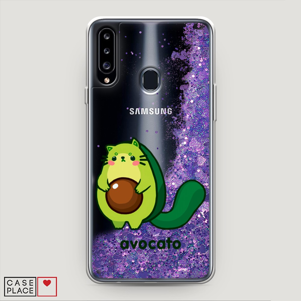 

Чехол Awog на Samsung Galaxy A20s / Самсунг A20s "Avocato", Разноцветный, 2100892-1