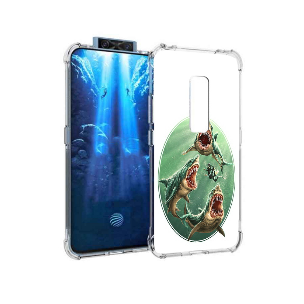 

Чехол MyPads Tocco для Vivo V17 Pro синяя бездна (PT226965.387.600), Прозрачный, Tocco