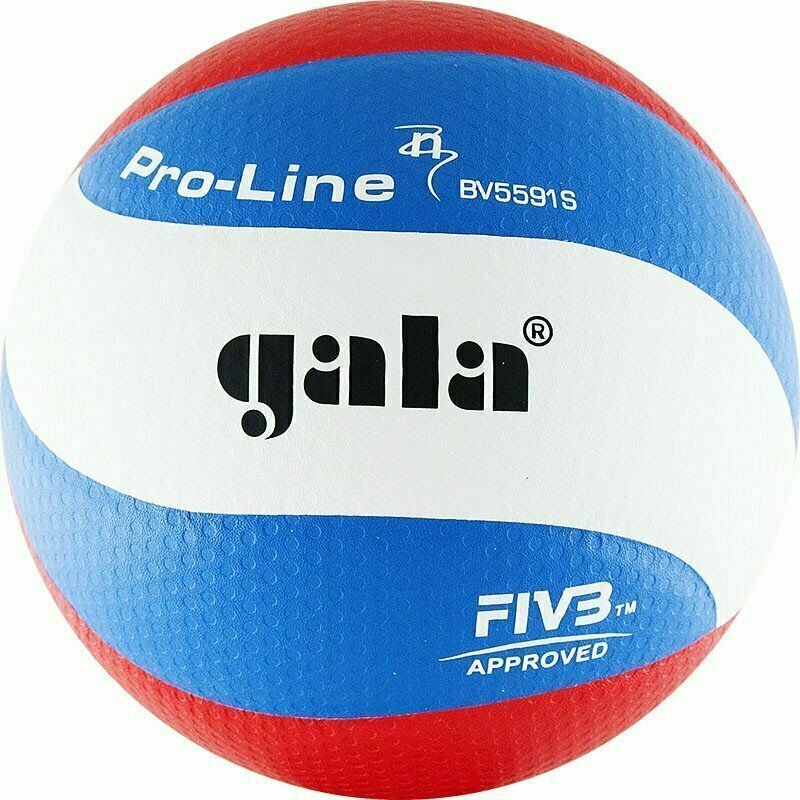 Волейбольный мяч Gala BV5591S №5 white/blue/red