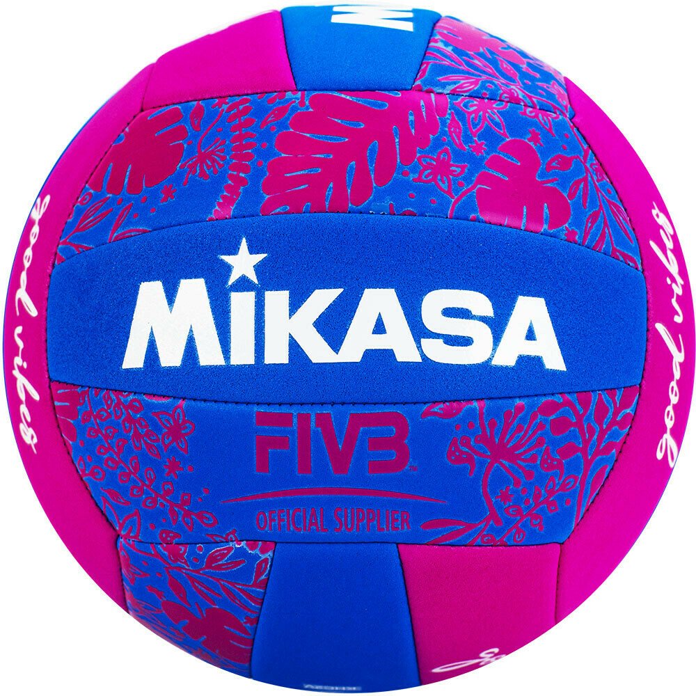 фото Волейбольный мяч mikasa bv354tv-gv-bp №5 blue/pink