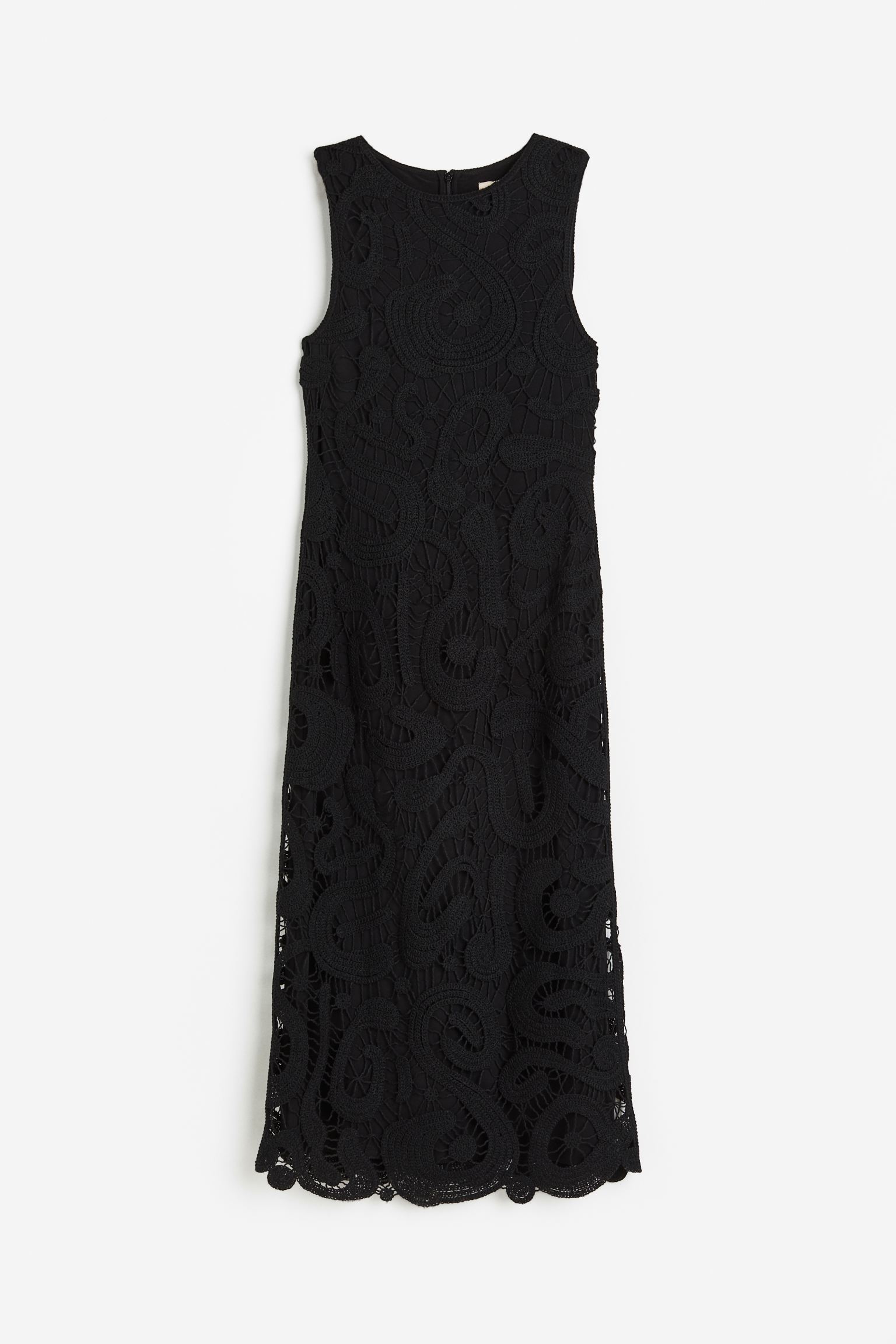 

Платье женское H&M 1183151001 черное M, Черный, 1183151001