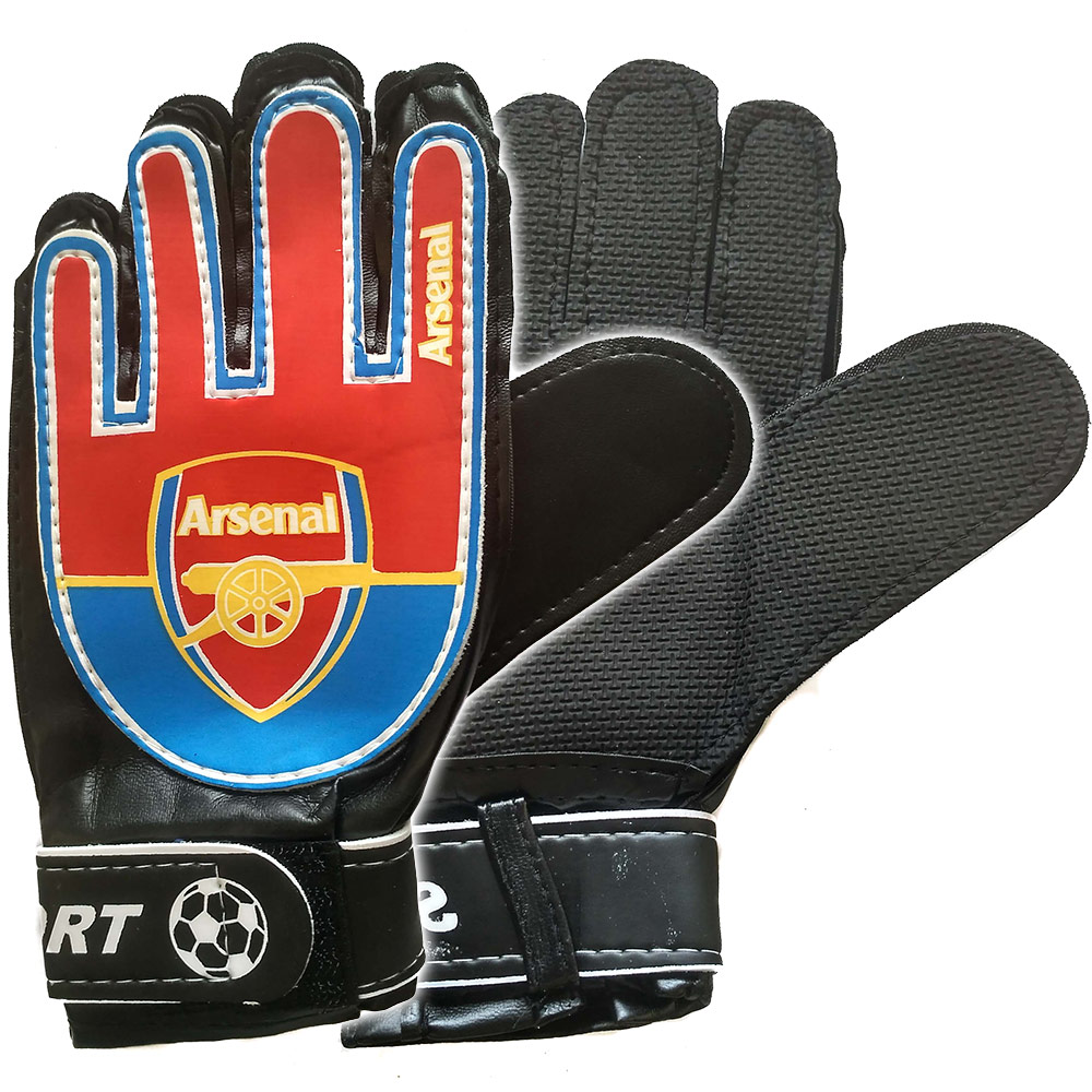 фото Вратарские перчатки спортекс arsenal, красный, s