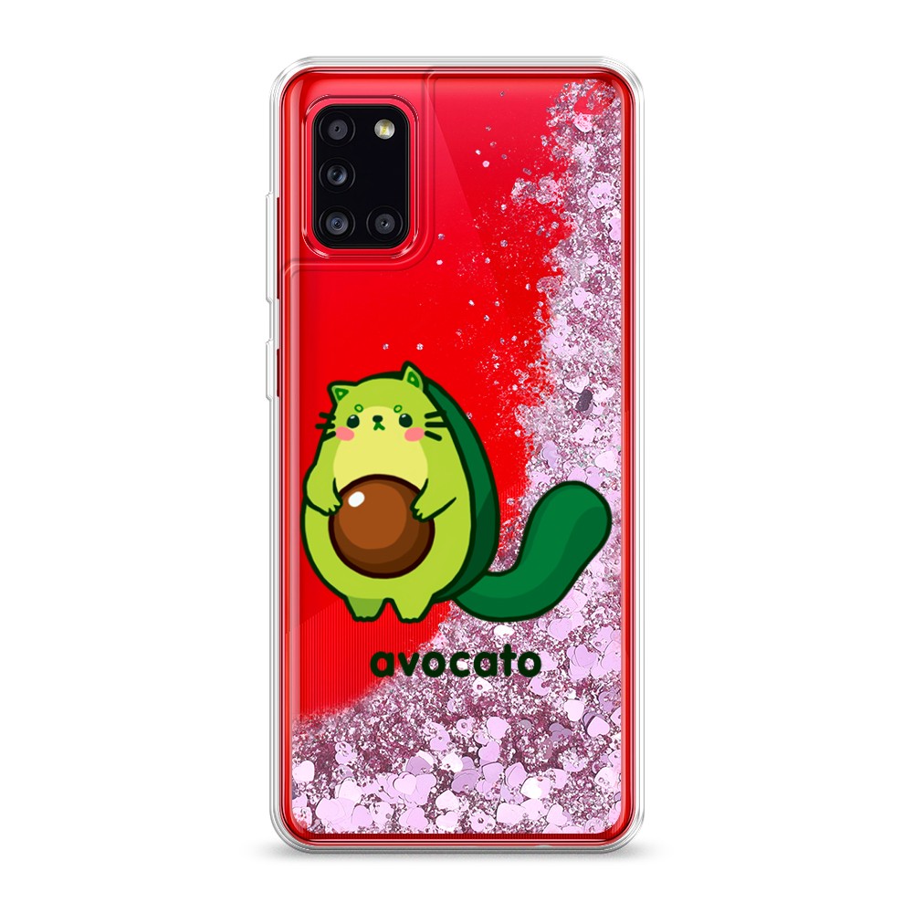 

Жидкий чехол с блестками "Avocato" на Samsung Galaxy A31