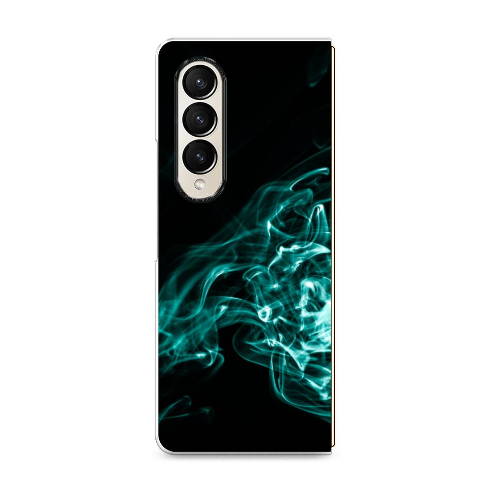 

Чехол на Samsung Galaxy Z Fold 4 "Дым", Голубой;черный, 2106950-3