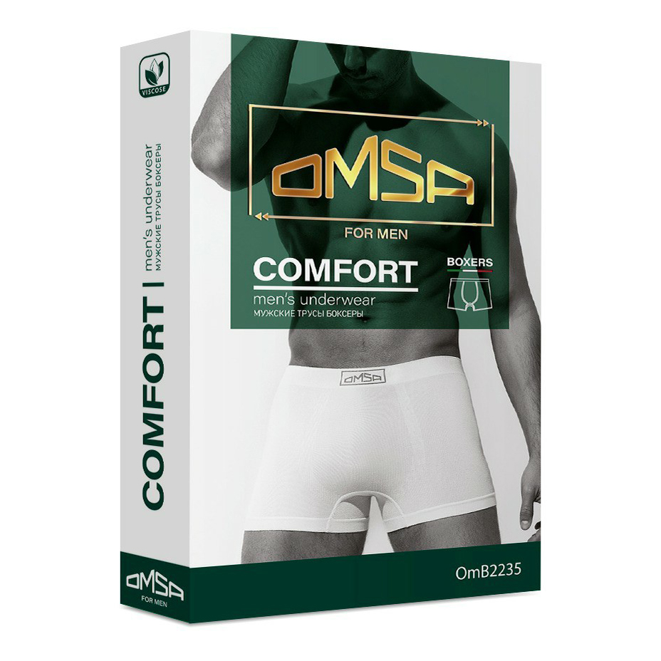 

Трусы мужские Omsa белые 4XL