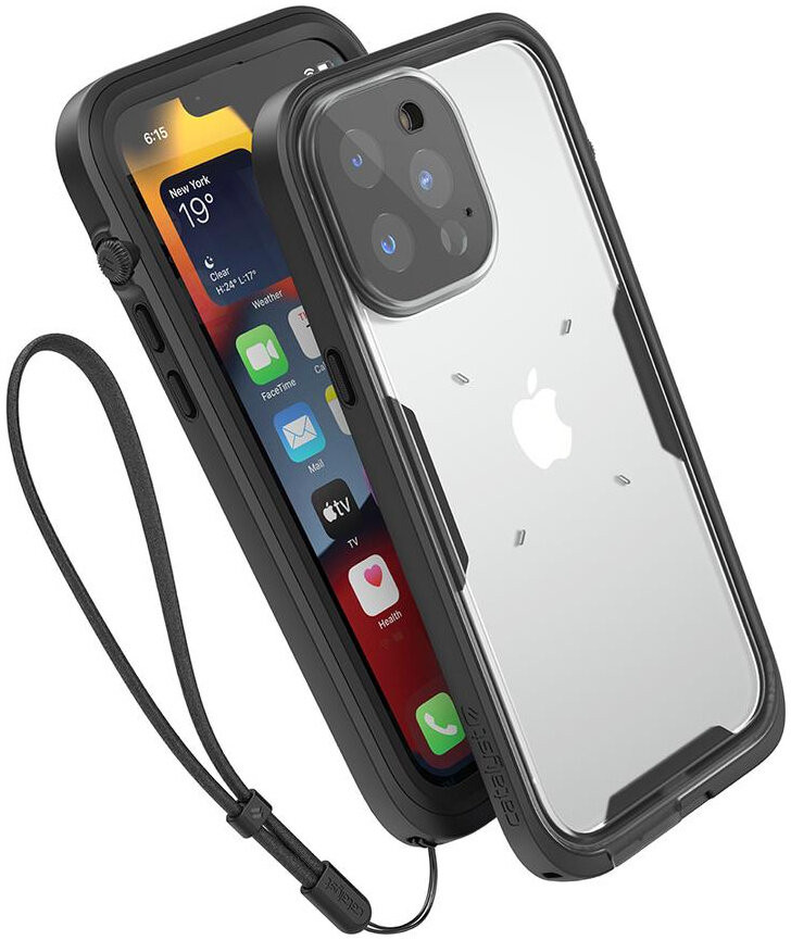 фото Чехол catalyst total protection case для iphone 13 pro max, stealth black