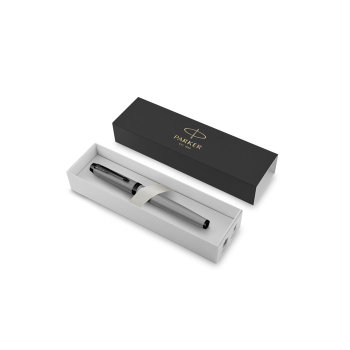 

Ручка перьевая Parker Im Achromatic Grey, средняя 1.0мм, подар/уп 2127620