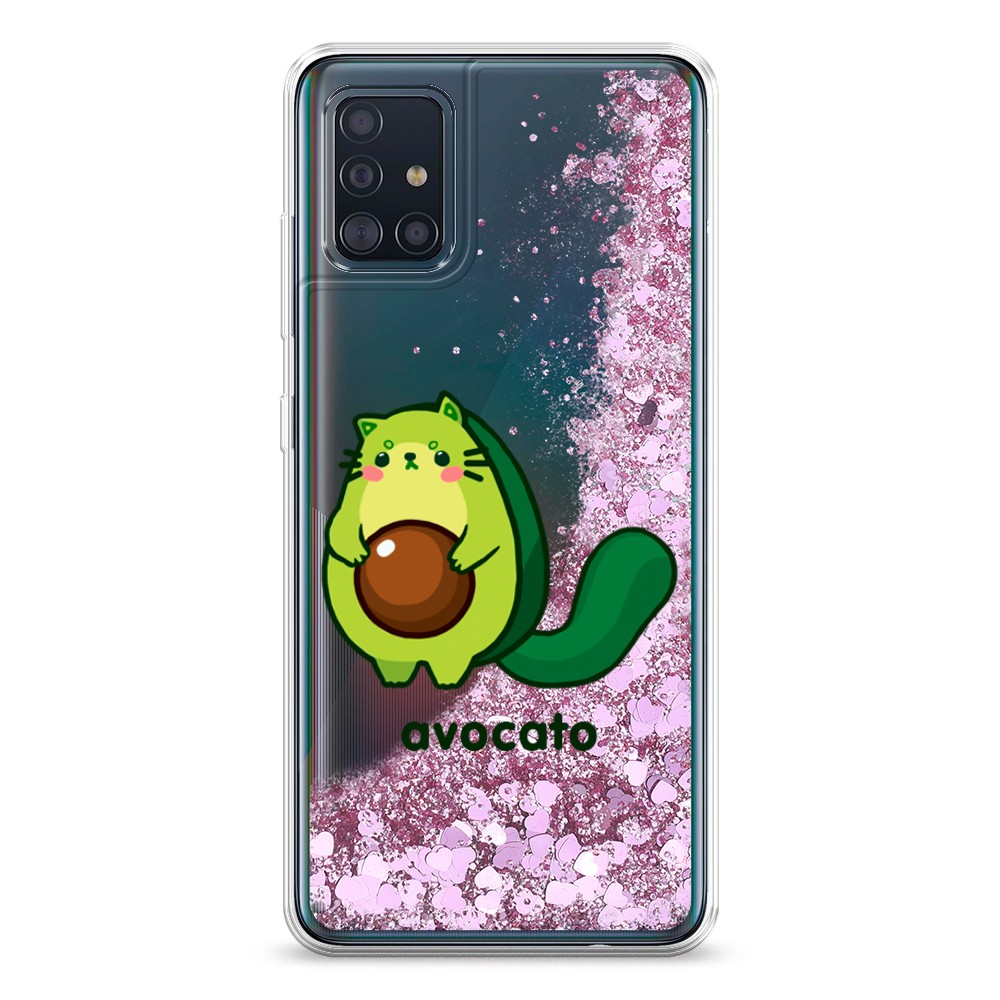 

Жидкий чехол с блестками "Avocato" на Samsung Galaxy A51, 28994-1