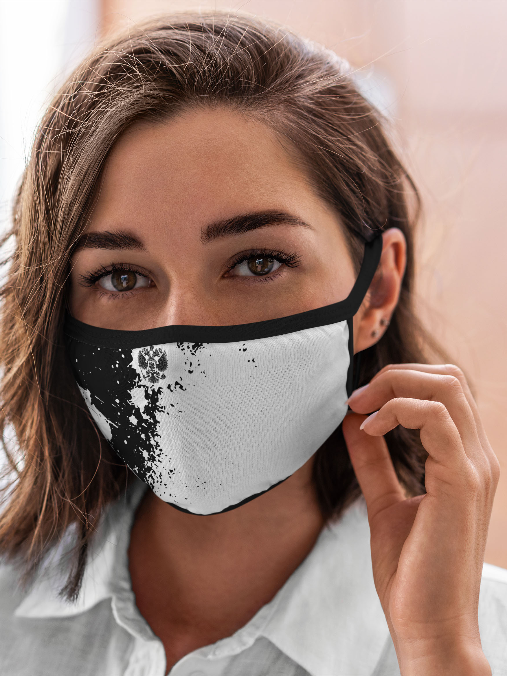 

Многоразовая маска унисекс Burnettie Я Русский Россия, Разноцветный, Я Русский Россия