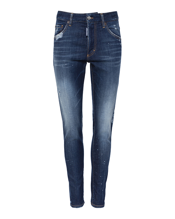 фото Джинсы женские dsquared2 s75lb0353 синие 42 it