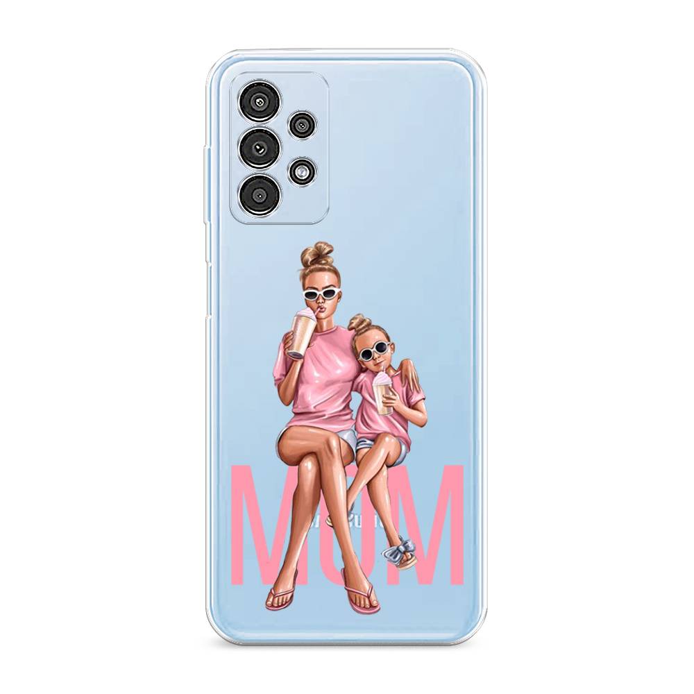 

Чехол Awog на Samsung Galaxy A13 / Самсунг A13 "Lovely mom", Синий;бежевый;розовый, 2104850-7