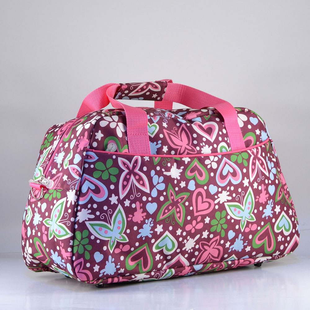 Сумка спортивная САКСИ T 37122 бабочкисердца 1420₽