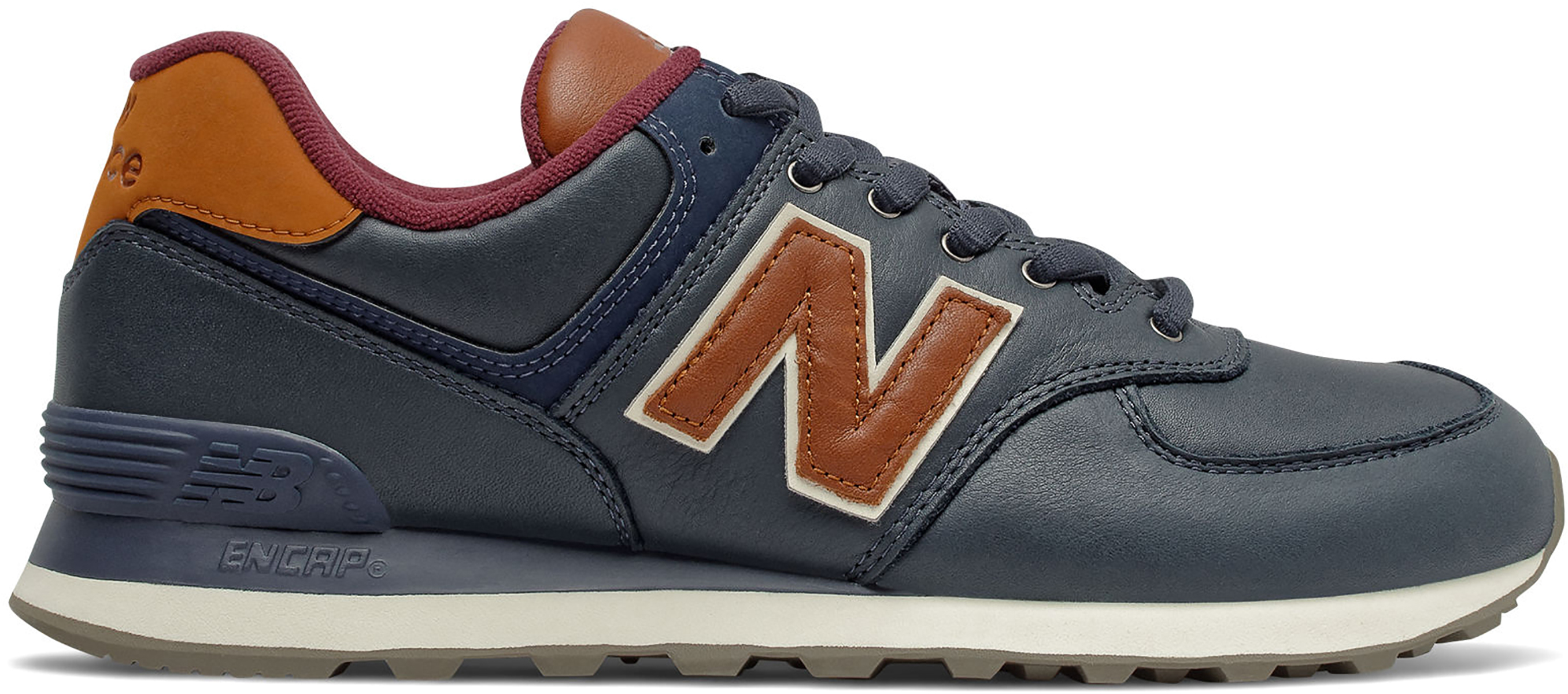 

Кроссовки мужские New Balance 574 синие 8.5 US, Синий, 574