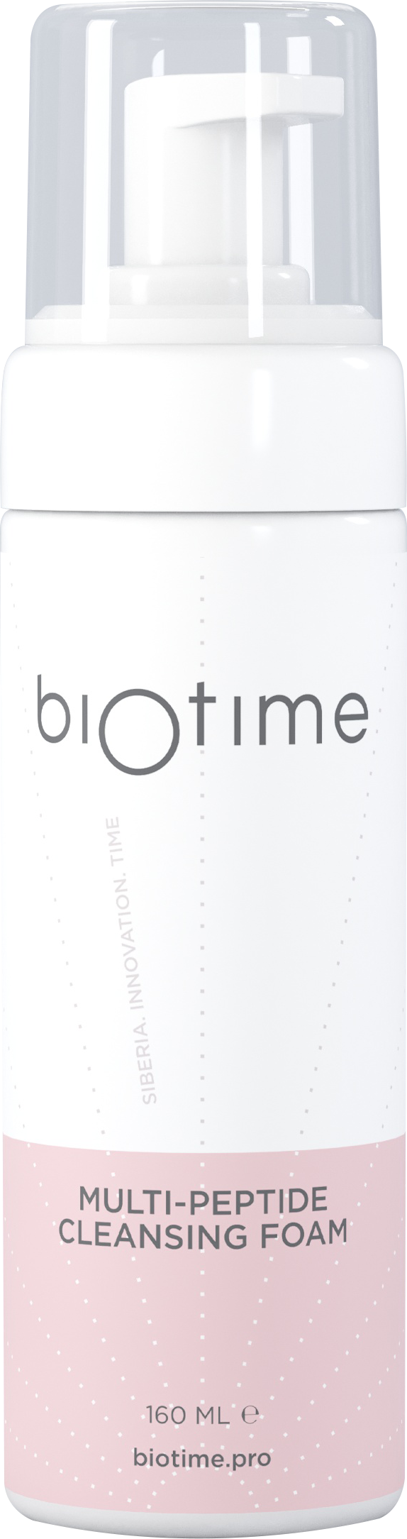 фото Мультипептидная очищающая пенка biotime multi-peptide cleansing foam 160 мл