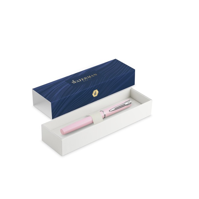 

Ручка перьевая Waterman Allure Pastel, 0,7 мм F, розовый корпус, подар/упак 2105225