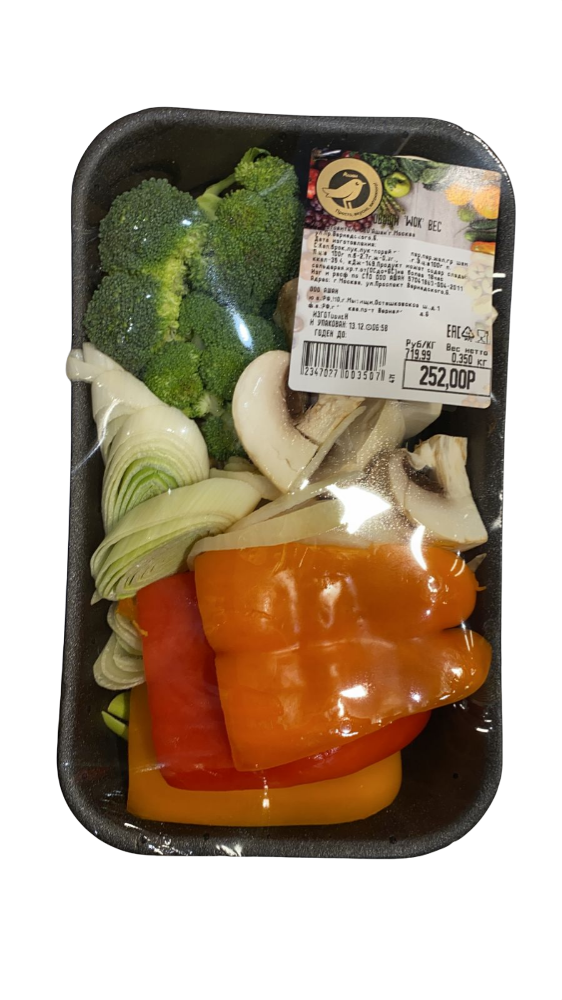 

Овощи Wok АШАН