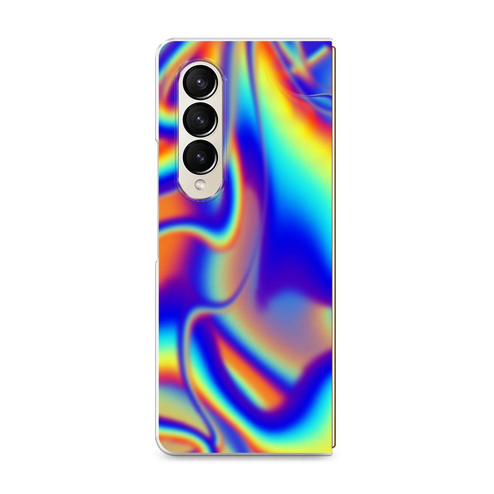 

Чехол на Samsung Galaxy Z Fold 4 "Яркая голограмма", Разноцветный, 2106950-3