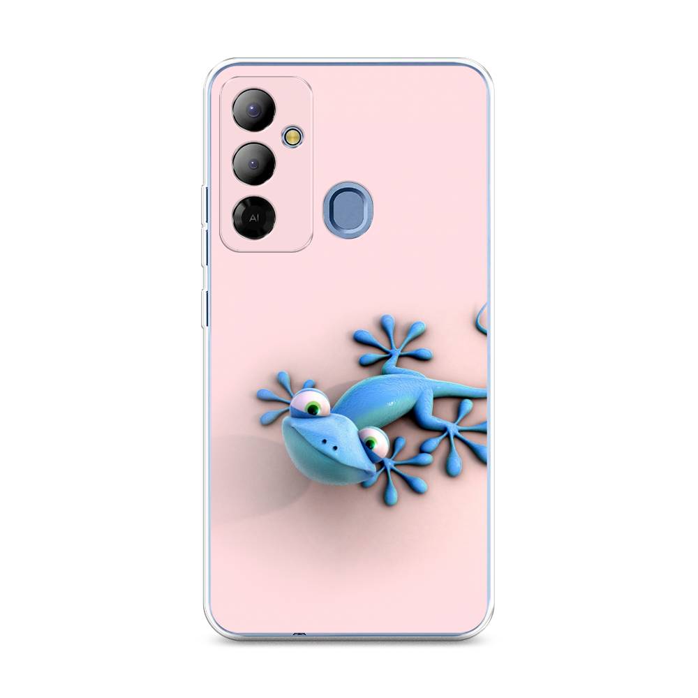 

Чехол Awog на Tecno Pop 6 Go "Голубая ящерка", 302950-2