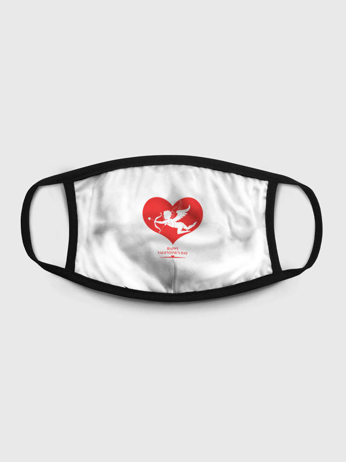 

Многоразовая маска унисекс Burnettie Happy Valentines Day, Разноцветный, Happy Valentines Day