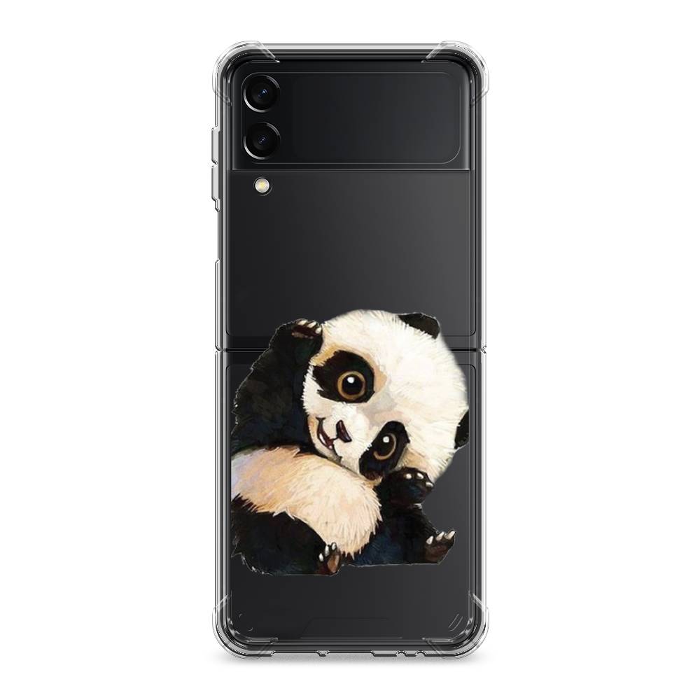 

Чехол Awog на Samsung Galaxy Z Flip 3 / Самсунг Z Flip 3 "Большеглазая панда", Черный;синий;белый, 2103751-1
