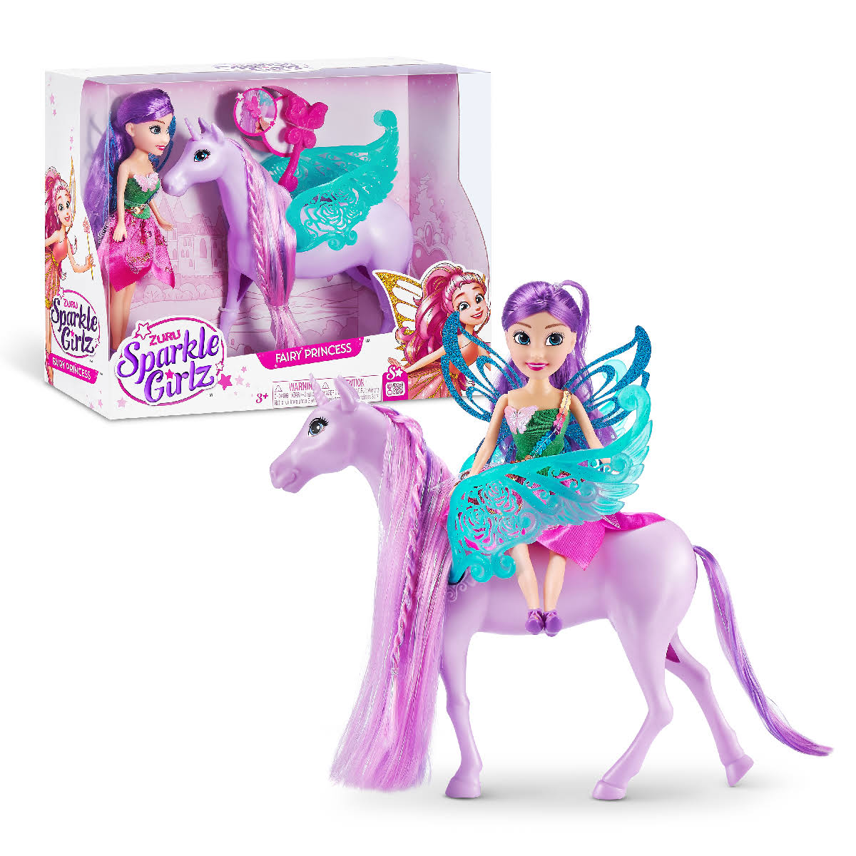 

Игровой набор Zuru Sparkle Girlz Фея с пегасом 10069