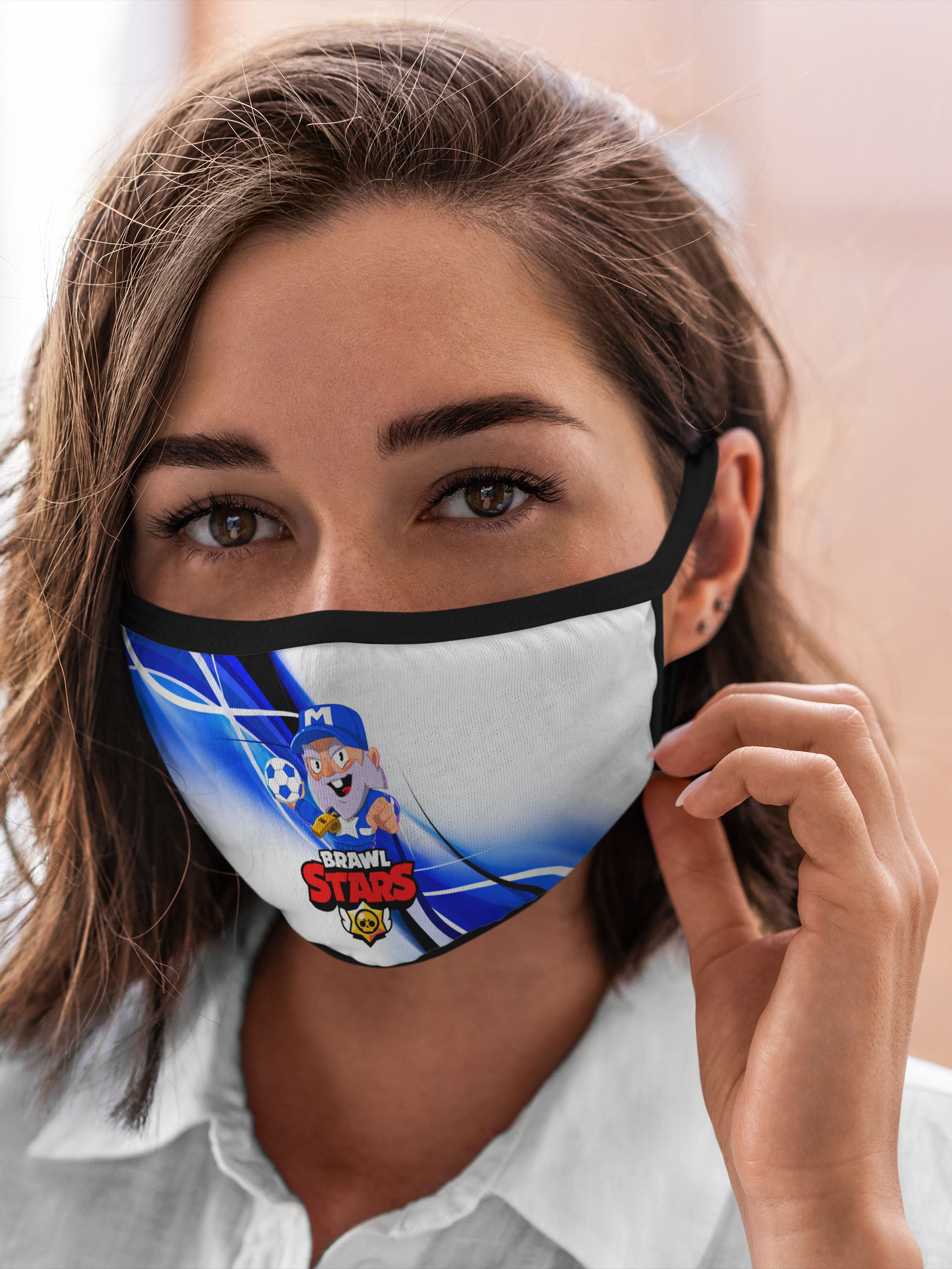 

Многоразовая маска унисекс Burnettie Brawl Stars B.S. Coach Mike, Разноцветный, Brawl Stars B.S. Coach Mike