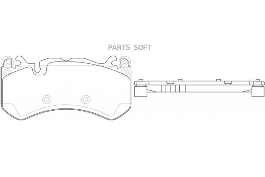 

Тормозные колодки Nibk PN31012