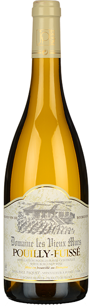 

Вино Jean-Paul Paquet, et Fils Domaine Les Vieux Murs Pouilly-Fuisse, 750 мл