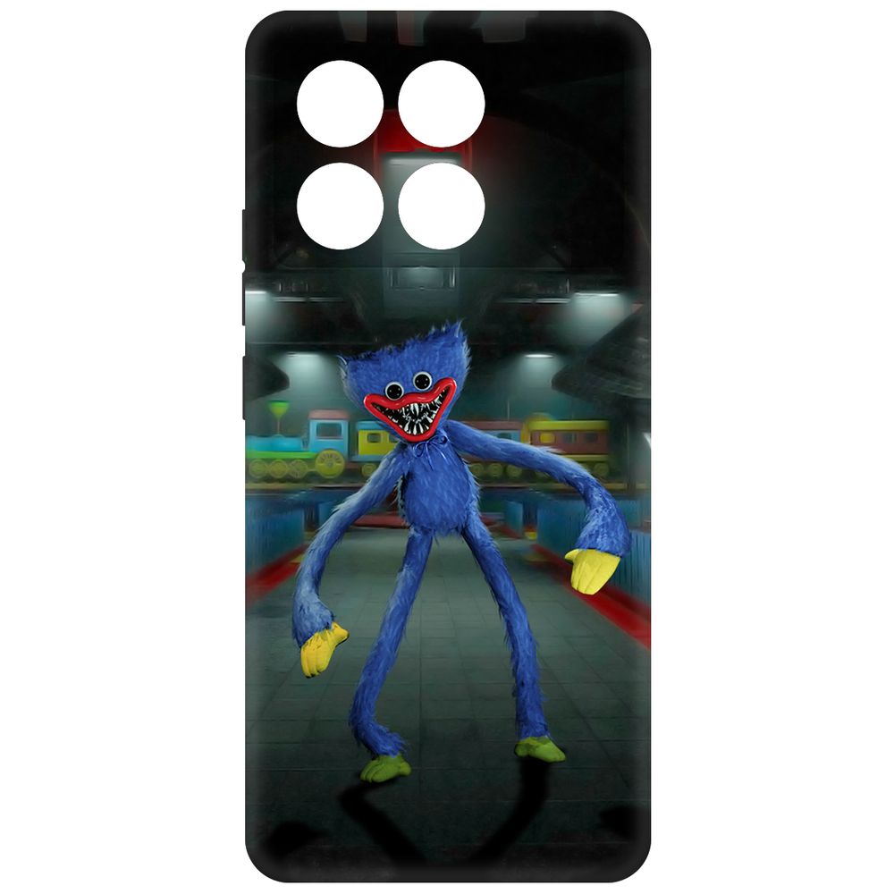 

Чехол-накладка Krutoff Soft Case Хаги Ваги для Poco X6 Pro черный