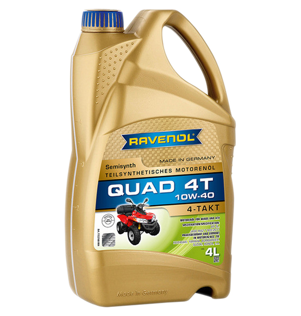 

Моторное масло Ravenol Quad 4T Sae 10W40 4л