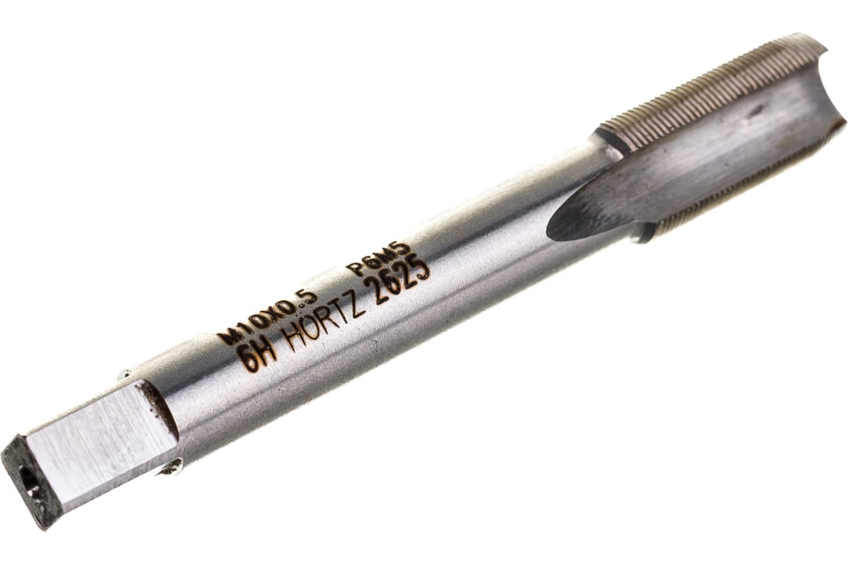 

Метчик М10x0,5 м/р Р6М5 HORTZ 203684