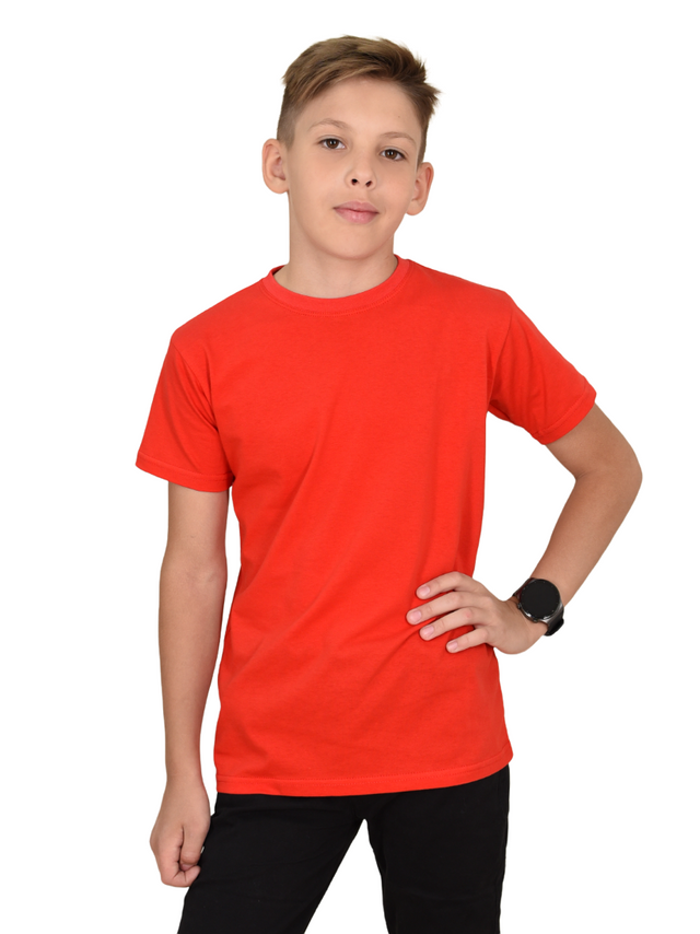 

Футболка для мальчиков LIDEKO kids П35-16-Б цв. красный р. 152, П35-16-Б