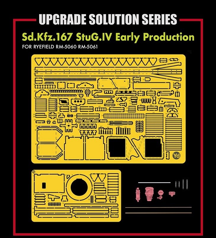 RM-2025 Фототравление для Sd.Kfz.167 StuG.IV Early Production