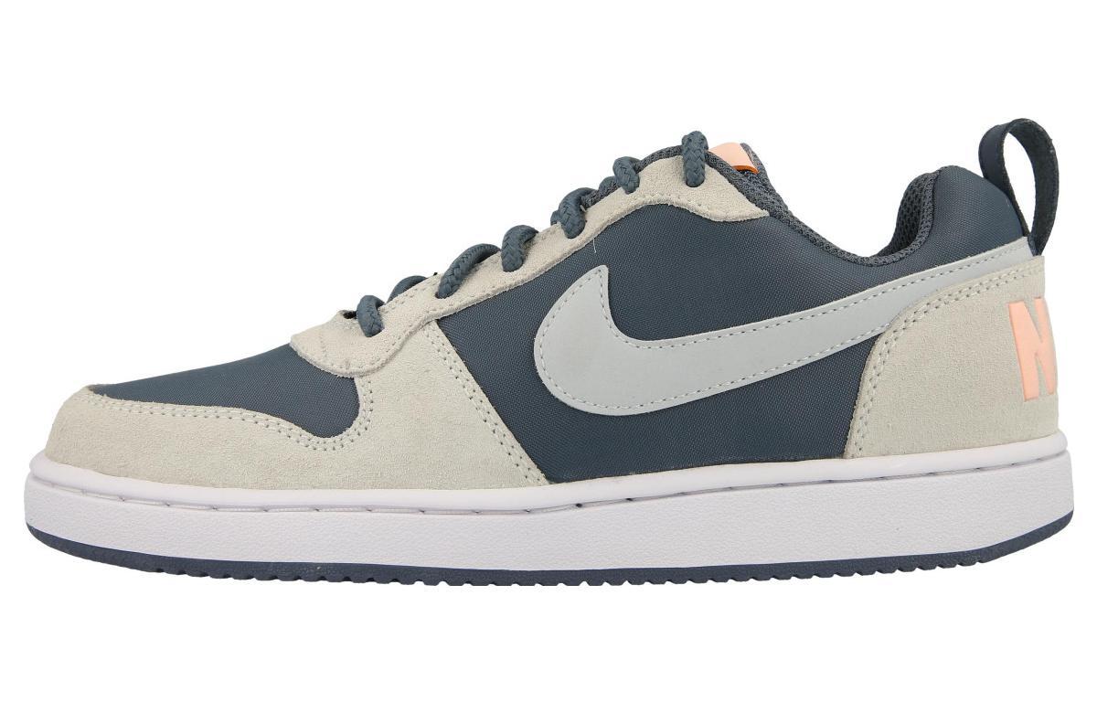 

Кеды унисекс Nike Court Borough Low PRM синие 35.5 EU, Синий, Court Borough Low PRM