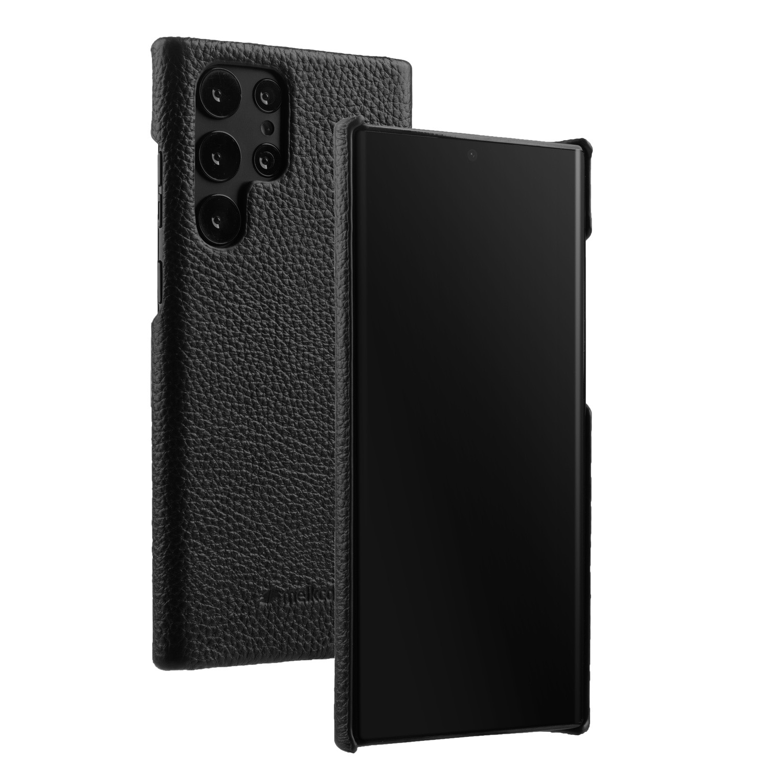 

Кожаный чехол накладка Melkco Snap Cover для Samsung Galaxy S24 Ultra, черный, Snap Cover для Samsung Galaxy S24 Ultra