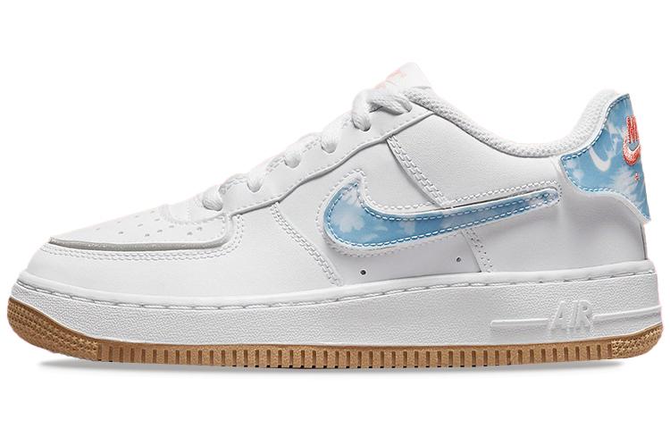 

Кеды унисекс Nike Air Force 1 GS белые 37.5 EU, Белый, Air Force 1 GS
