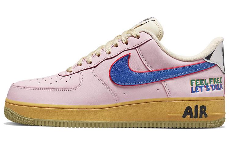 

Кеды унисекс Nike Air Force 1 Low Feel Free Let's Talk розовые 42.5 EU, Розовый, Air Force 1 Low Feel Free Let's Talk