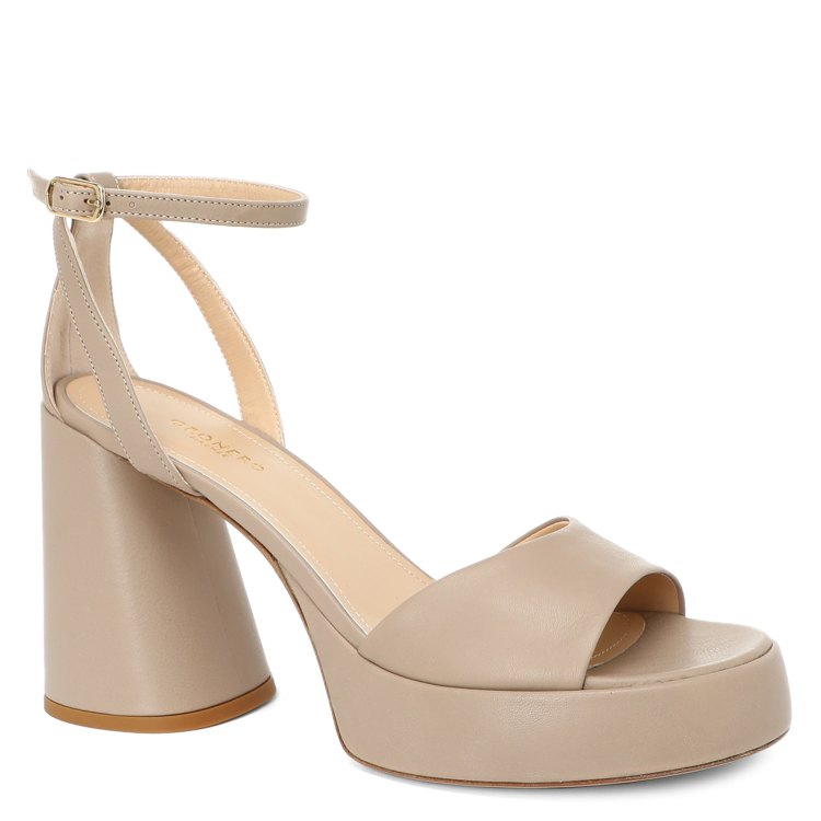 Босоножки женские Oronero Firenze 2228 бежевые 36 EU