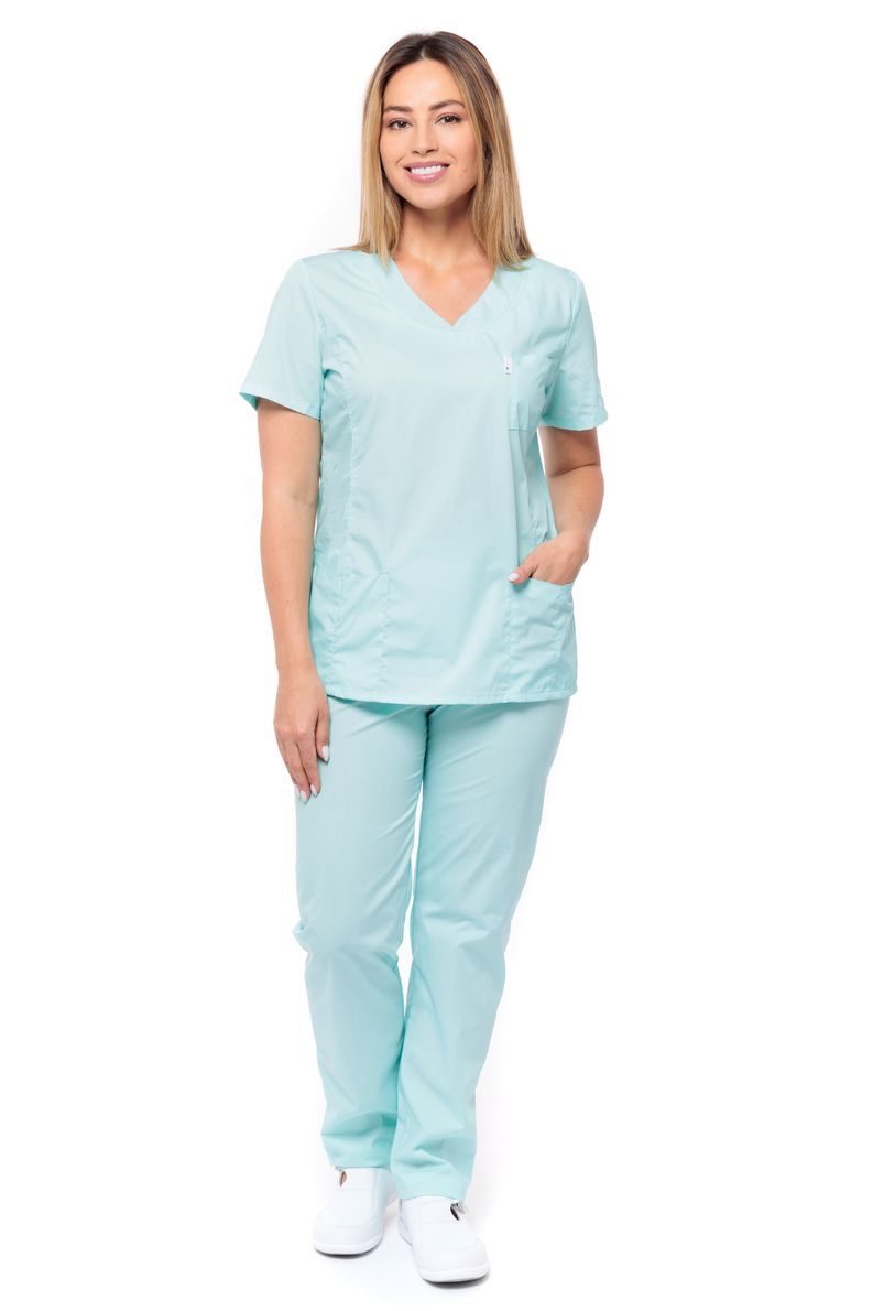 фото Костюм медицинский женский medicalwear 102.1.5 зеленый 44 ru