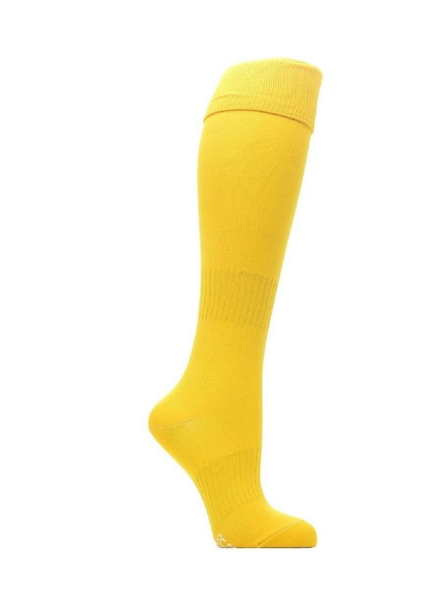 Гетры футбольные FOR BILLIONS BEUNLIM GU-1, желтый, размер 28-30, 1 пара