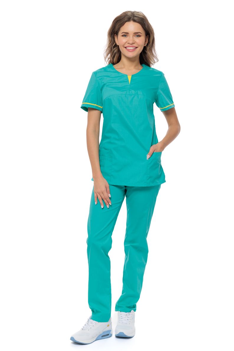 фото Костюм медицинский женский medicalwear дана 108 зеленый 42 ru