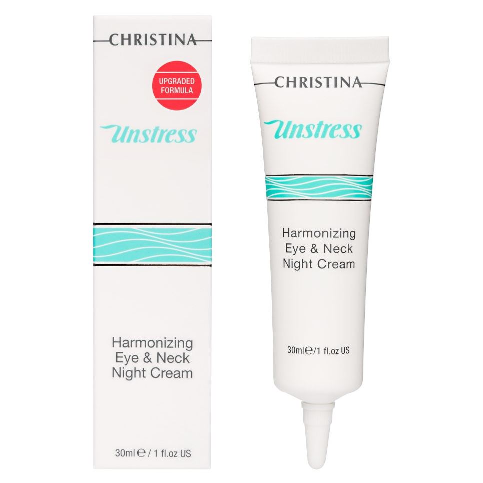 Крем для глаз Christina Unstress Harmonizing Eye & Neck Night Cream 30 мл