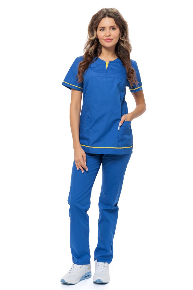 фото Костюм медицинский женский medicalwear дана 108 синий 44 ru