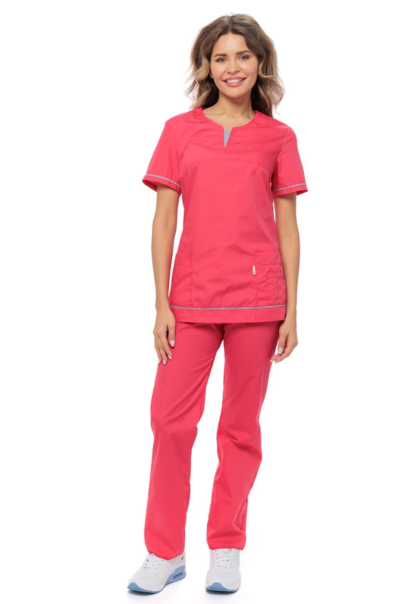 фото Костюм медицинский женский medicalwear дана 108 розовый 40 ru