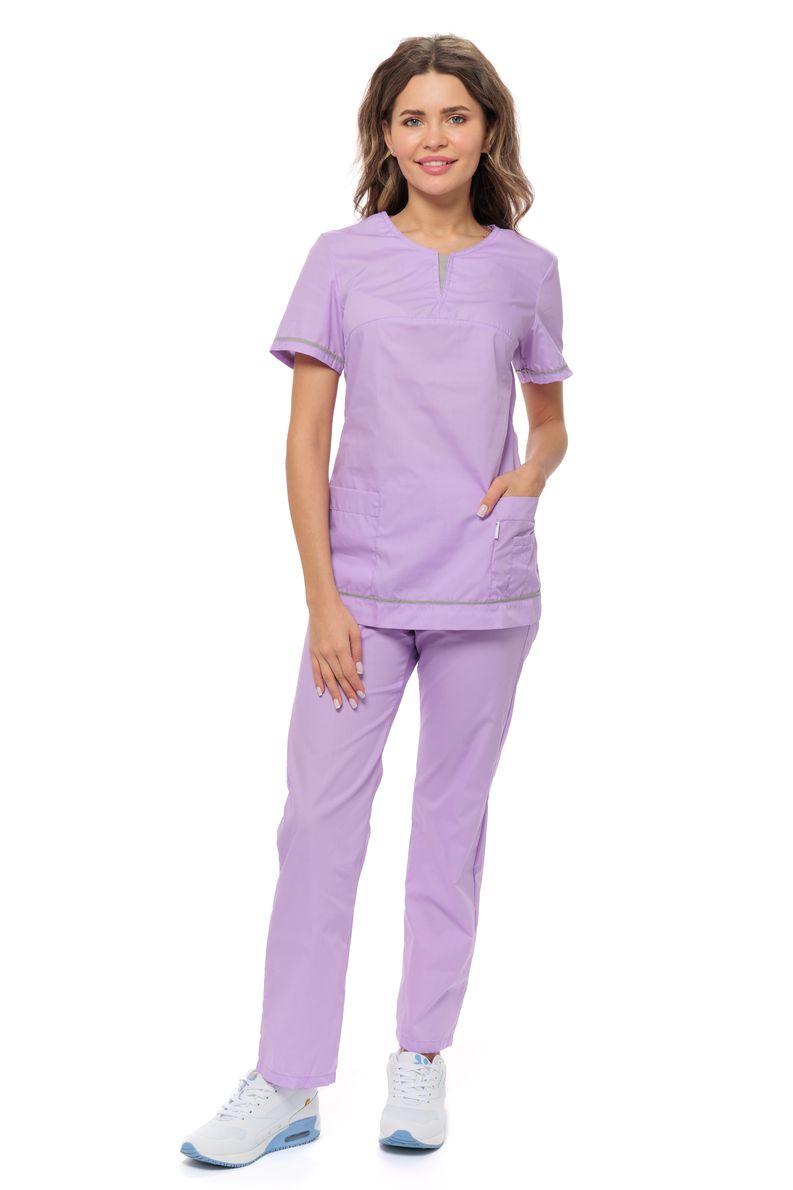 фото Костюм медицинский женский medicalwear дана 108 фиолетовый 40 ru