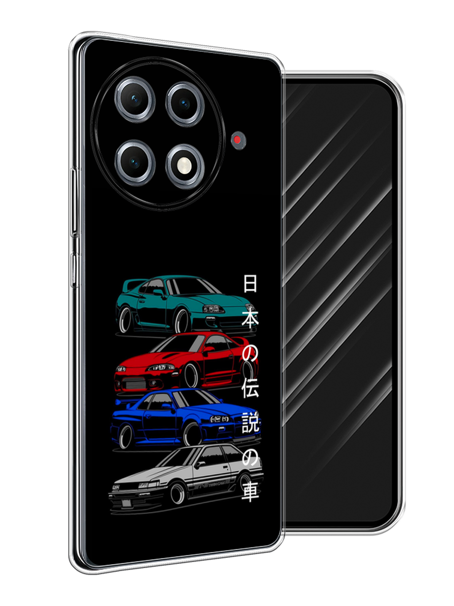 

Чехол Awog на Tecno Camon 30S Pro "JDM Legend cars", Зеленый;красный;синий, 309550-1