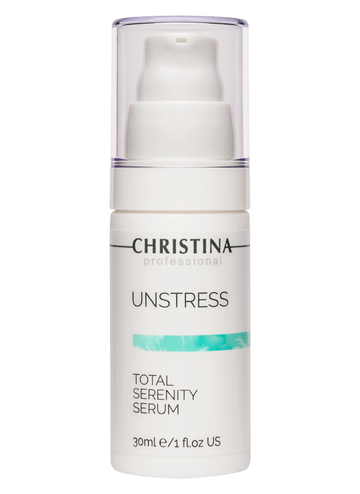Сыворотка для лица Christina Unstress Total Serenity Serum 30 мл 3 гиалуроновая сыворотка 3luronic serum